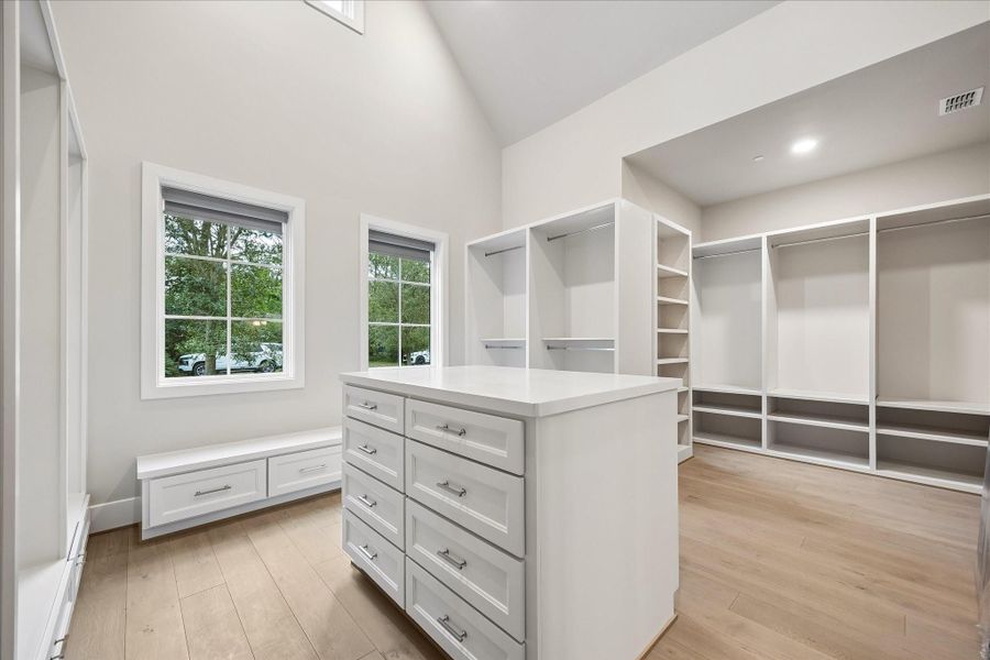 Furnished interior view inside a new home in , Houston (Image 31).