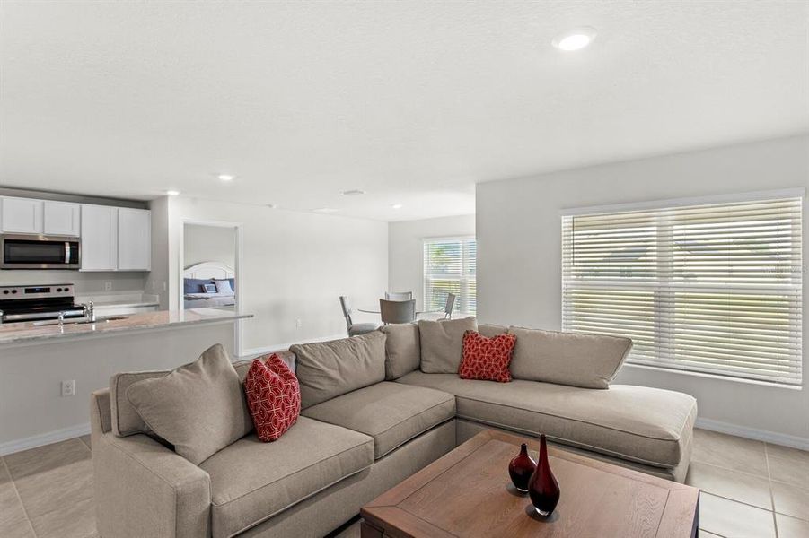 Furnished interior view inside a new home in Mandarin Grove, Palmetto (Image 5).