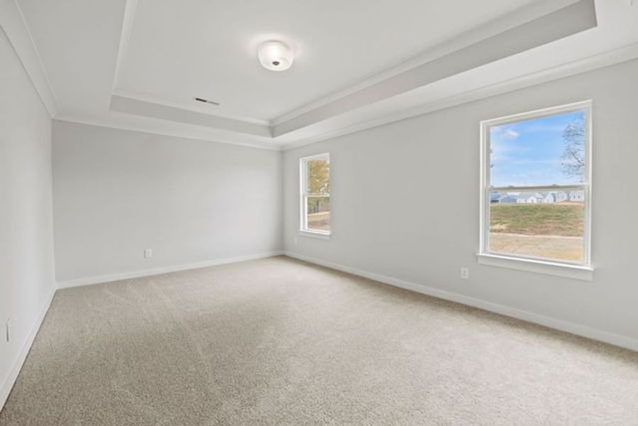 Representative unfurnished interior of a home built from the Wakefield by True Homes in Heritage Hall, Statesville (Image 13). Representative unfurnished interior of a home built from the Wakefield by True Homes in Heritage Hall, Statesville (Image 13).