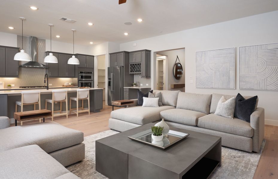 Representative furnished interior of a home built from the Stellar by Del Webb in Del Webb Austin at Lost Pines, Bastrop (Image 23). Representative furnished interior of a home built from the Stellar by Del Webb in Del Webb Austin at Lost Pines, Bastrop (Image 23).