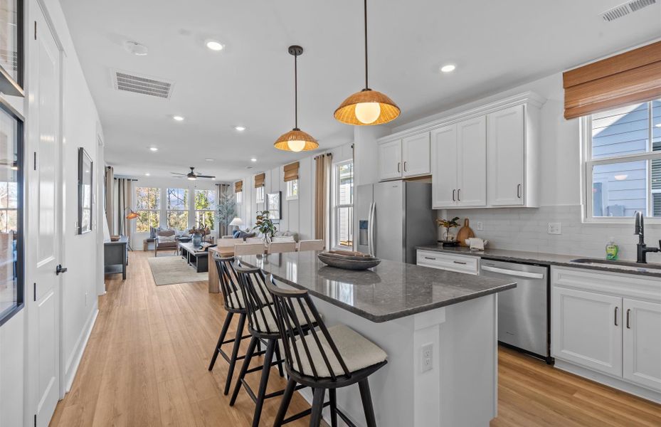 Representative furnished interior of a home built from the Contour by Del Webb in Del Webb Greenville, Greenville (Image 8).