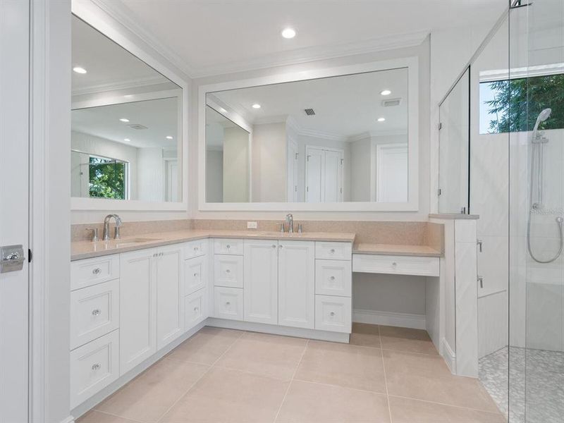 Furnished interior view inside a new home in , Sarasota (Image 8). Furnished interior view inside a new home in , Sarasota (Image 8).