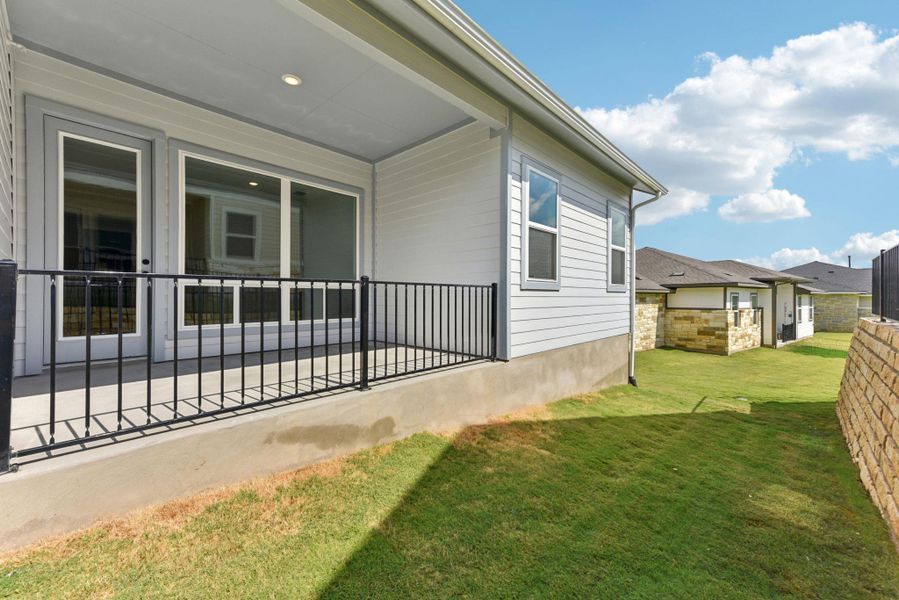 Exterior details and patio area of a home in , San Marcos (Image 15).