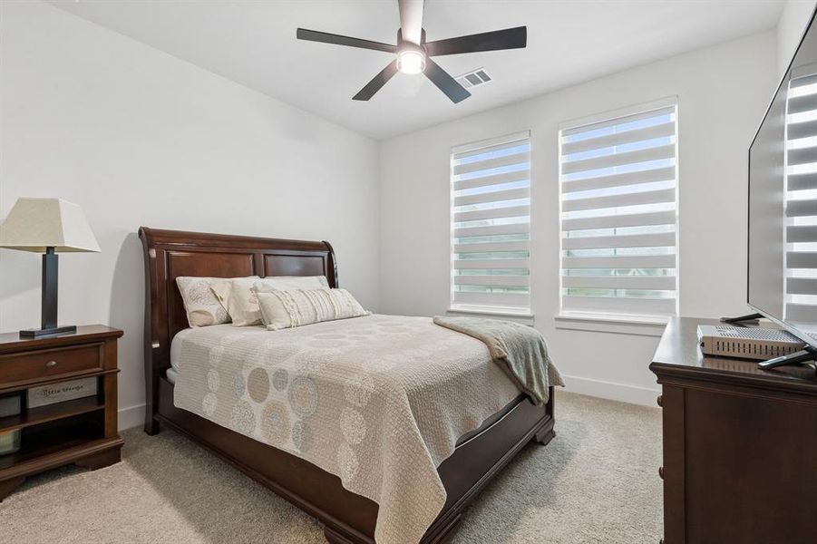 Furnished interior view inside a new home in Windsong Ranch 71' Series, Prosper (Image 30).