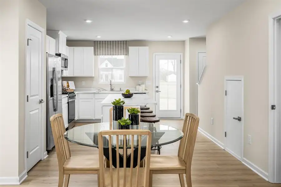 Furnished interior view inside a new home in Colonial Village, Edenton (Image 6).