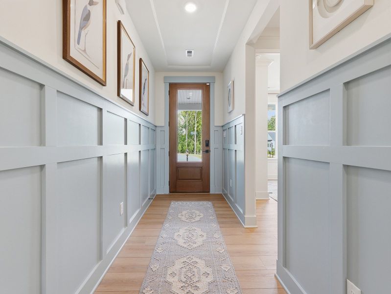 Representative unfurnished interior of a home built from the Goodwin - Vanguard Collection by Mungo Homes in Grand Park, Leland (Image 13).