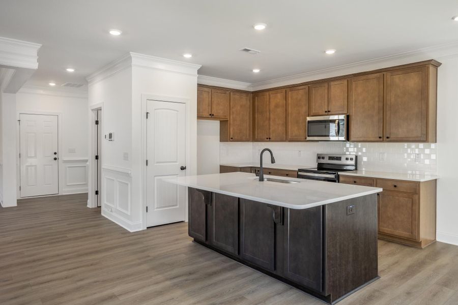 Furnished interior view inside a new home in Daniel Farms, Benson (Image 11). Furnished interior view inside a new home in Daniel Farms, Benson (Image 11).