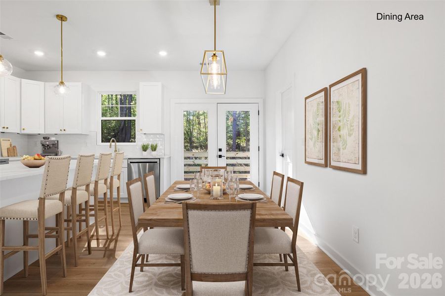 Furnished interior view inside a new home in , Lancaster (Image 5).