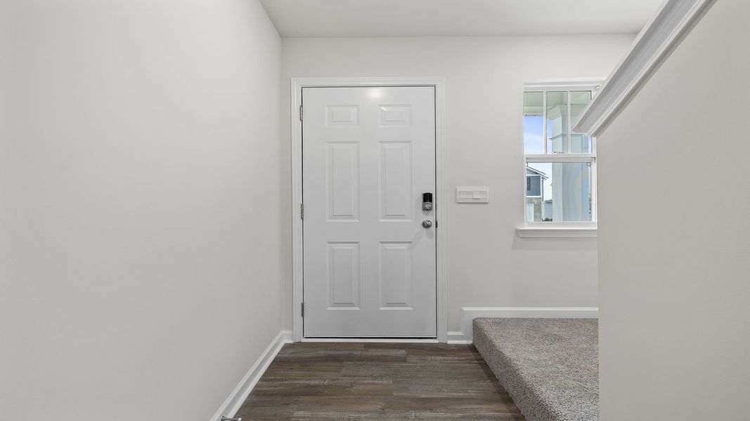 Spacious, unfurnished interior of a new home in Village Grove, Greenville (Image 12).