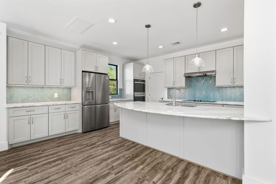 Furnished interior view inside a new home in , Montgomery (Image 6). Furnished interior view inside a new home in , Montgomery (Image 6).