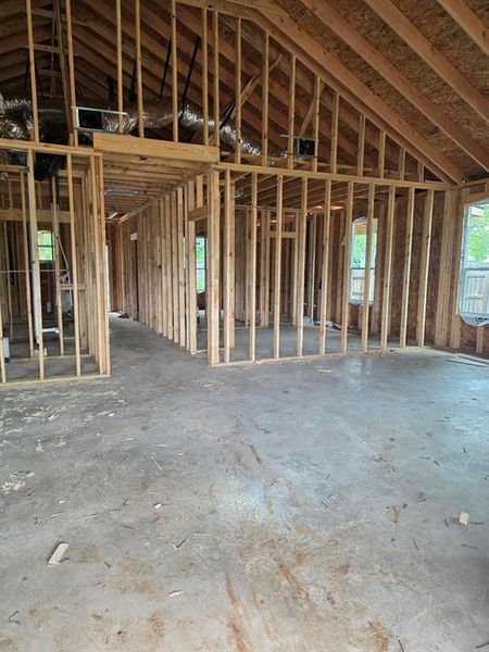 In-progress construction of a new home in , Bowie, TX (Image 6).