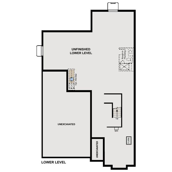2D floor plan layout for the Shenandoah by Century Communities in Overland Ranch, Aurora, CO (Image 6). 2D floor plan layout for the Shenandoah by Century Communities in Overland Ranch, Aurora, CO (Image 6).