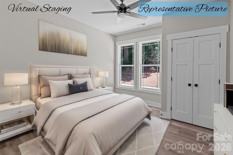 Virtually Staged - Bedroom 3