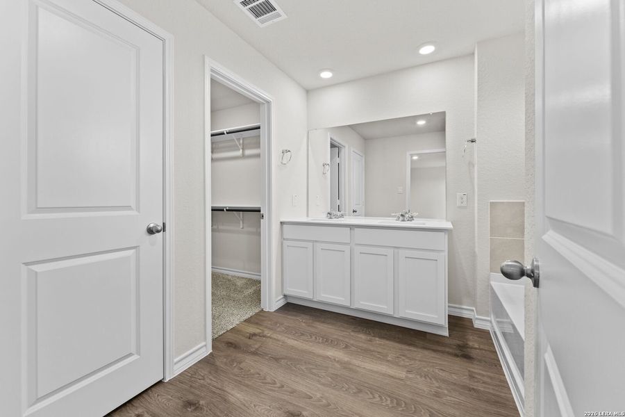 Furnished interior view inside a new home in Langdon, San Antonio (Image 6).
