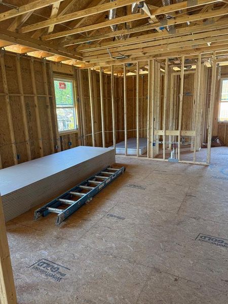 In-progress construction of a new home in , Tampa, FL (Image 9).