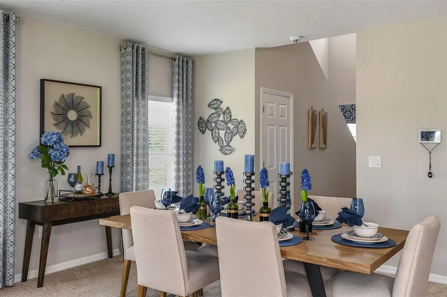 Furnished interior view inside a new home in Pasadena Ridge, Zephyrhills (Image 8).