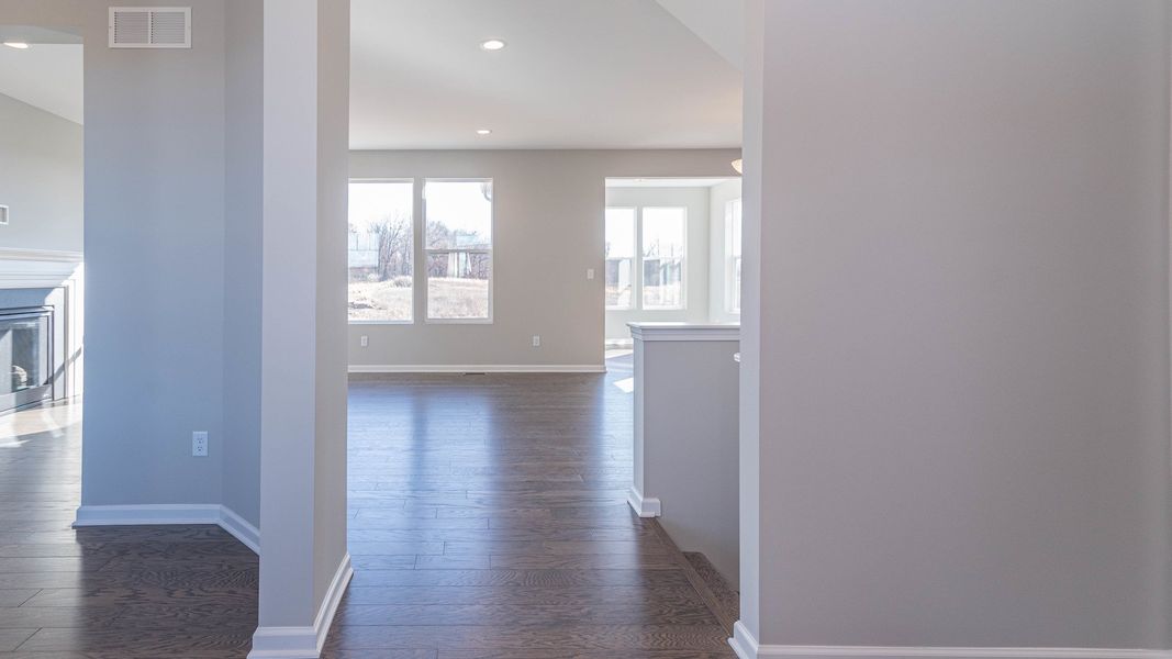 Representative unfurnished interior of a home built from the The Winslow by Norfolk Homes in Valleys, Jackson (Image 90).