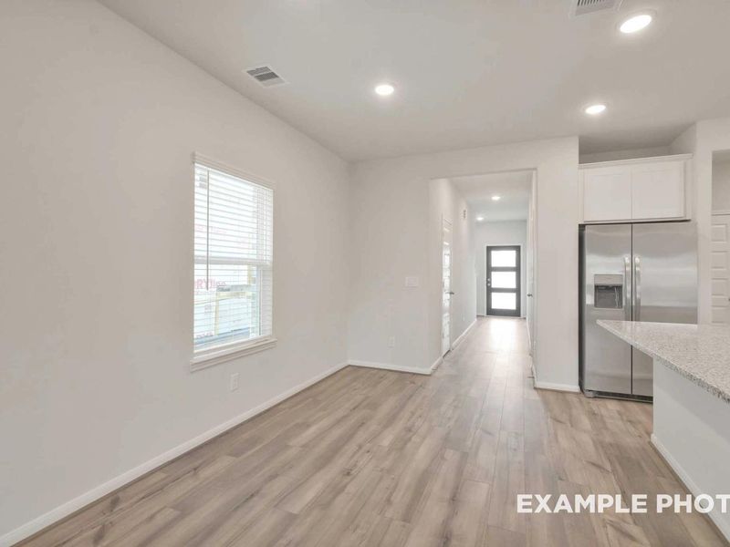 Representative unfurnished interior of a home built from the The Brazos F by Davidson Homes LLC in Windmill Estates, Magnolia (Image 25). Representative unfurnished interior of a home built from the The Brazos F by Davidson Homes LLC in Windmill Estates, Magnolia (Image 25).