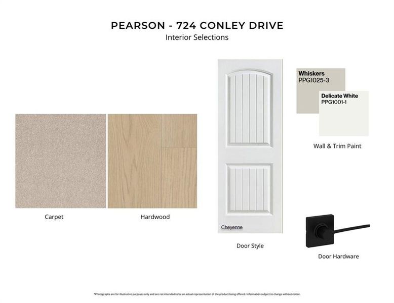 Sample of building materials used in homes in Governor’s Preserve, Canton (Image 4).