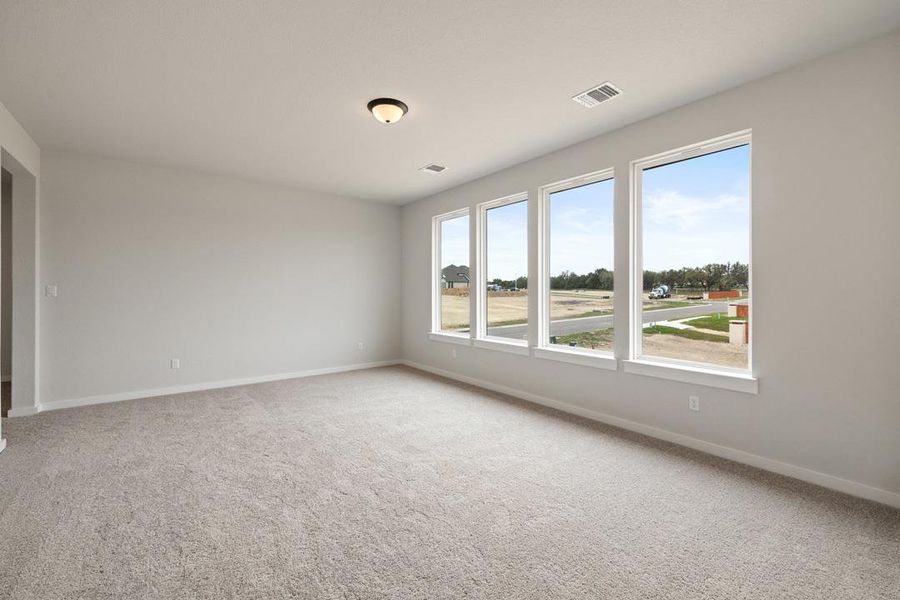 Spacious, unfurnished interior of a new home in Capitol Collection at Lariat, Liberty Hill (Image 28). Spacious, unfurnished interior of a new home in Capitol Collection at Lariat, Liberty Hill (Image 28).