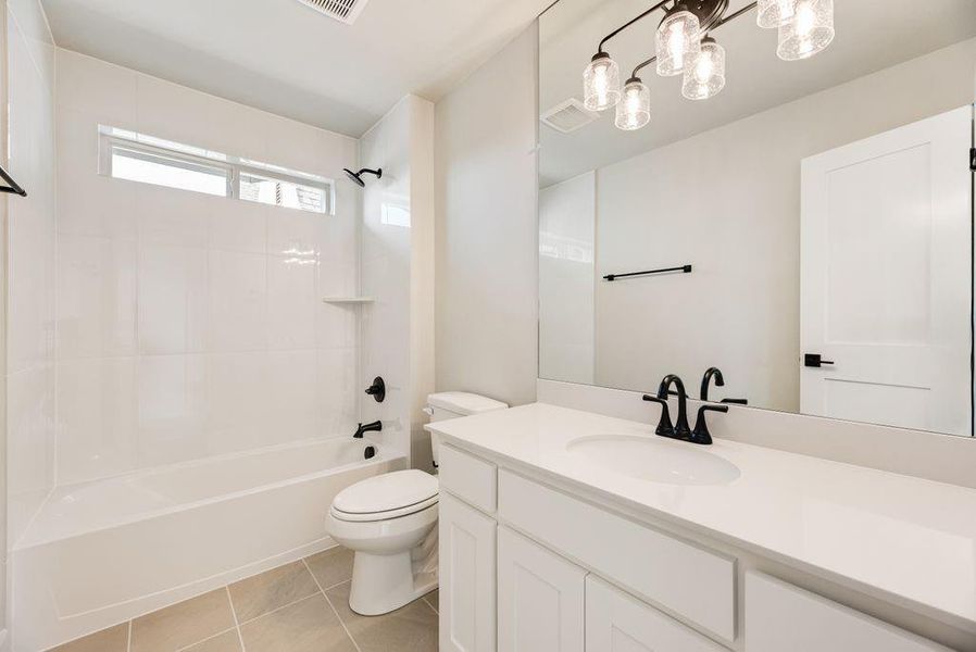 Furnished interior view inside a new home in Grand Estates of Anna, Anna (Image 9).