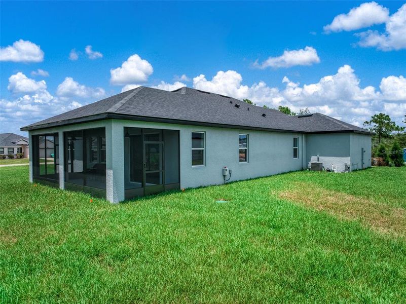 Exterior details and patio area of a home in , Sebring (Image 29).