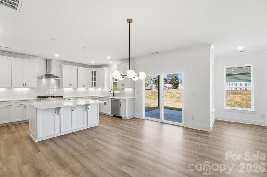 Furnished interior view inside a new home in Robinson Oaks, Gastonia (Image 7).
