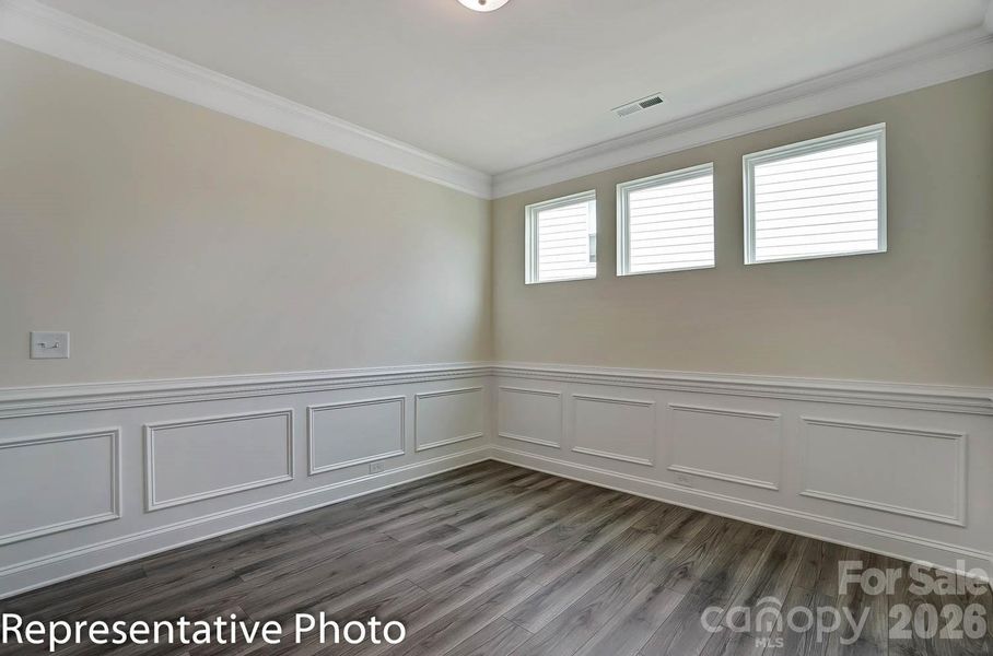 Spacious, unfurnished interior of a new home in Heritage - 55+ Community, Indian Trail (Image 32).