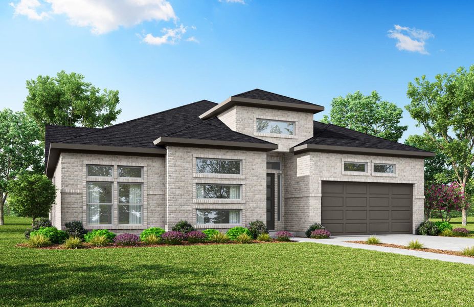 Stonehenge plan by Newmark Homes features over 3000 sq ft and 3 car tandem garage. Stonehenge plan by Newmark Homes features over 3000 sq ft and 3 car tandem garage.