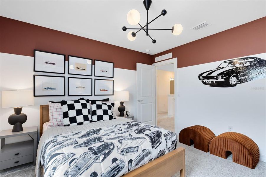 Furnished interior view inside a new home in Willow Ridge, Montverde (Image 24).