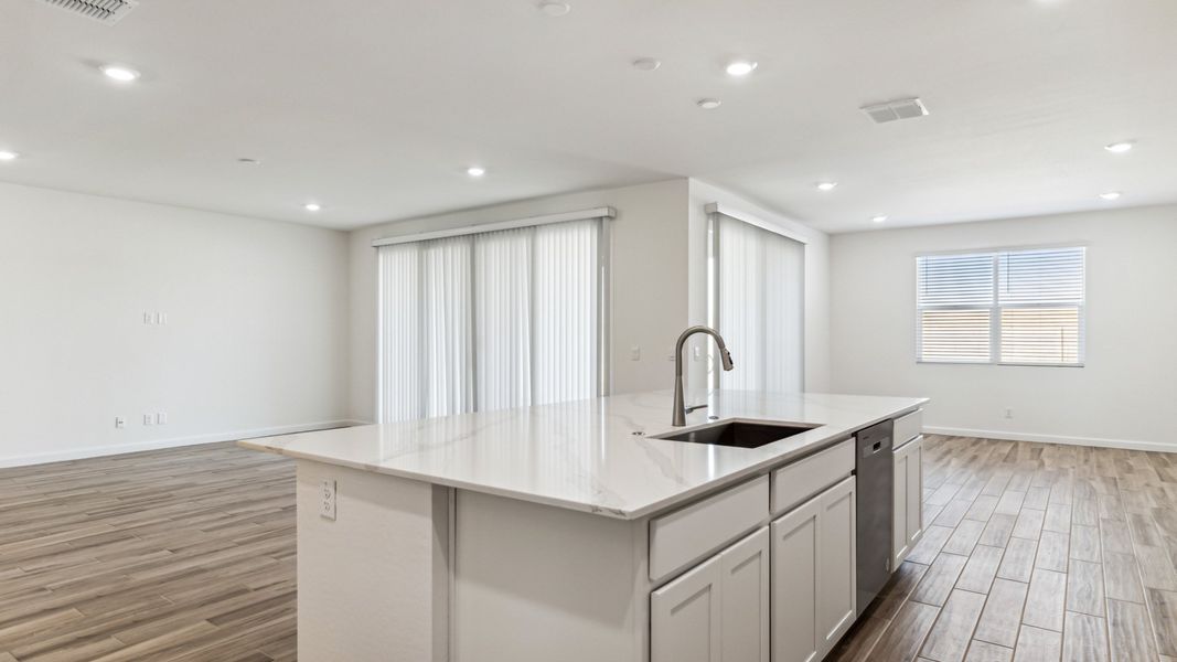 Representative furnished interior of a home built from the Cobalt by D.R. Horton in The Ridge at Stone Butte, Phoenix (Image 9).