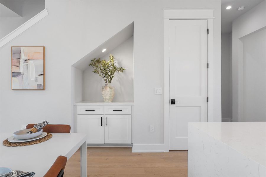 Furnished interior view inside a new home in , Austin (Image 6). Furnished interior view inside a new home in , Austin (Image 6).