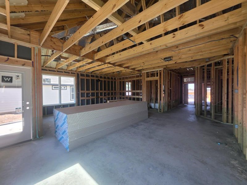 In-progress construction of a new home in , Brenham, TX (Image 8).