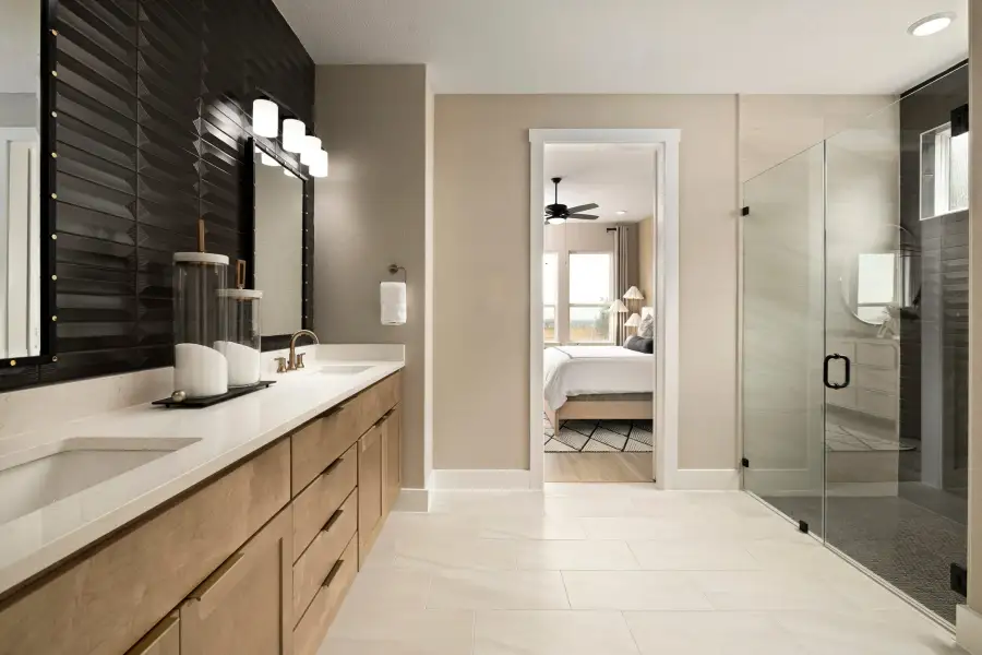 Furnished interior view inside a new home in Edgewood, Leander (Image 33).
