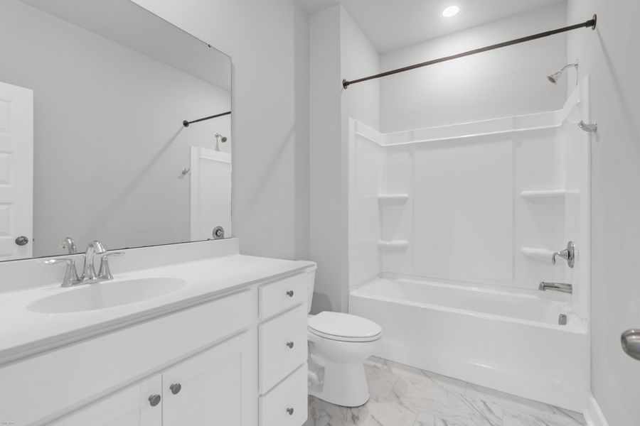 Furnished interior view inside a new home in Carnes Crossroads: Coastal Collection, Summerville (Image 9).