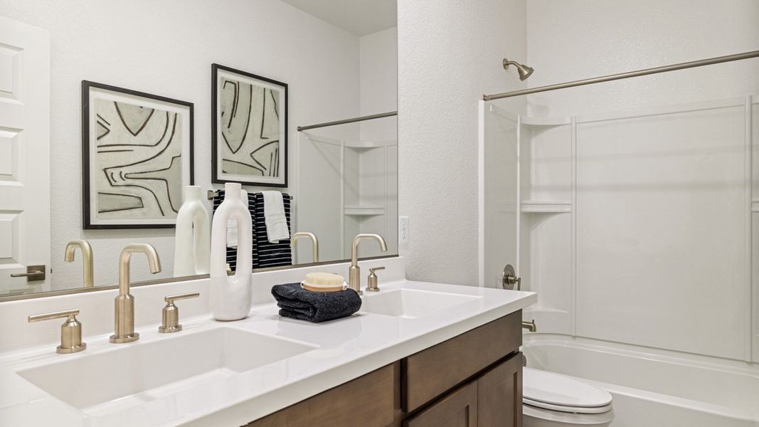 Furnished interior view inside a new home in Zanjero Pass, Waddell (Image 25).