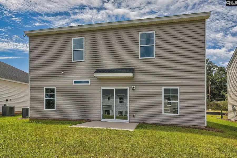 Exterior details and patio area of a home in Emanuel Creek, West Columbia (Image 30).