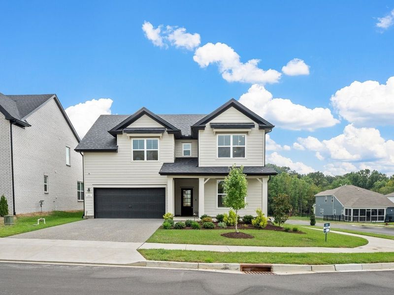 Front exterior of a new home in Carellton, Gallatin, TN, highlighting curb appeal (Image 2).