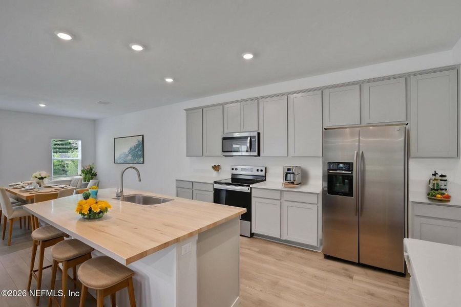 Furnished interior view inside a new home in Amberly, Green Cove Springs (Image 10).