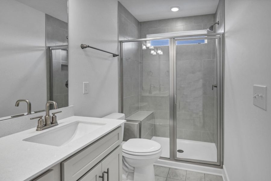 Furnished interior view inside a new home in Lake Carolina Townhomes, Columbia (Image 15).