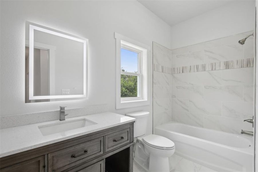 Furnished interior view inside a new home in , Sun City Center (Image 4).