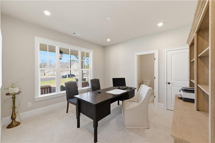 Furnished interior view inside a new home in Ford Landing, Acworth (Image 13). Furnished interior view inside a new home in Ford Landing, Acworth (Image 13).