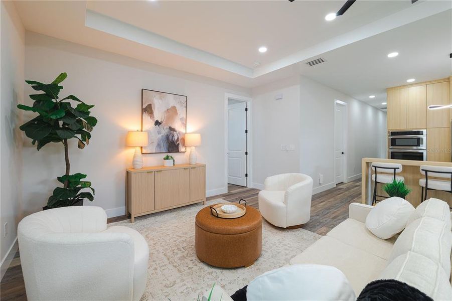 Furnished interior view inside a new home in , Tampa (Image 15).