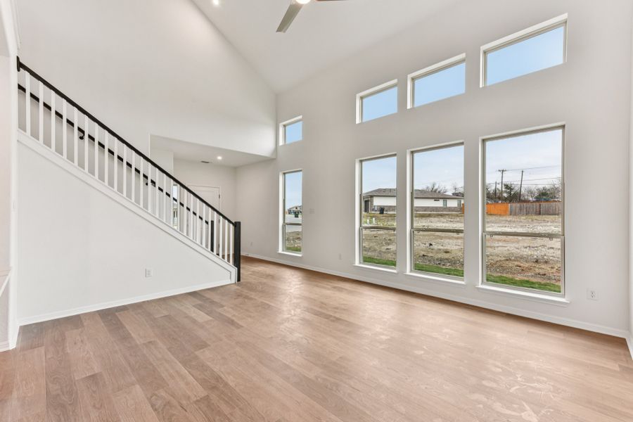 Spacious, unfurnished interior of a new home in Crosswinds, Kyle (Image 13). Spacious, unfurnished interior of a new home in Crosswinds, Kyle (Image 13).