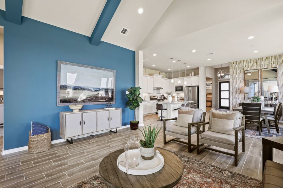 Furnished interior view inside a new home in Nolina, Georgetown (Image 30).