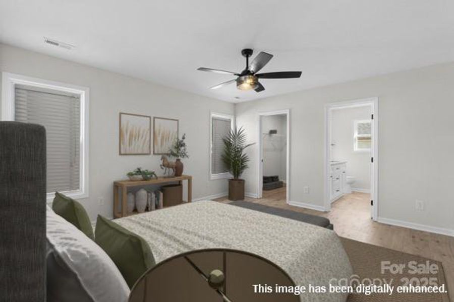 Furnished interior view inside a new home in , China Grove (Image 6).