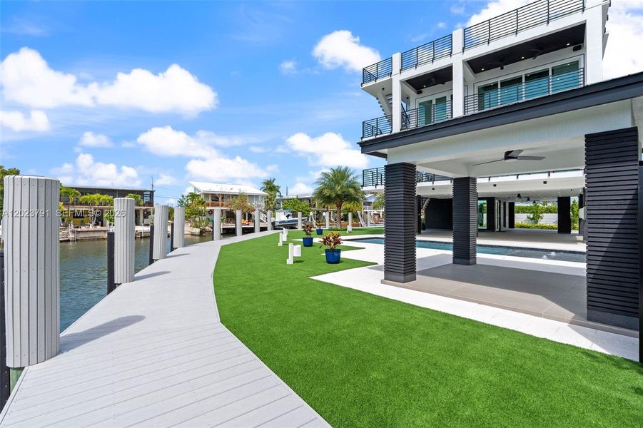 Exterior details and patio area of a home in , Tavernier (Image 42). Exterior details and patio area of a home in , Tavernier (Image 42).