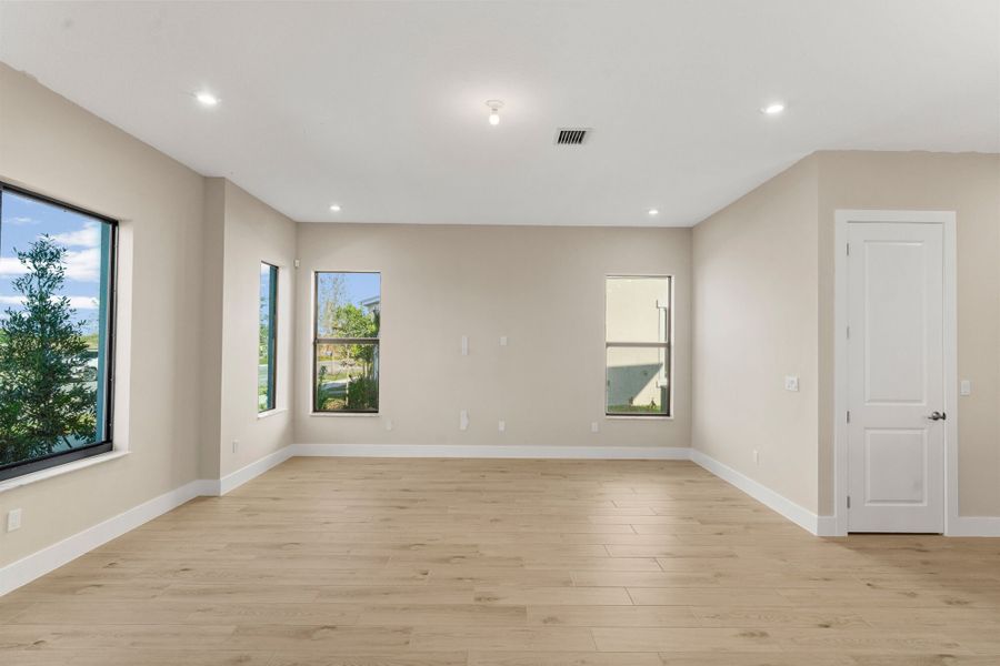 Representative unfurnished interior of a home built from the Golden by Mattamy Homes in Newfield, Palm City (Image 11).