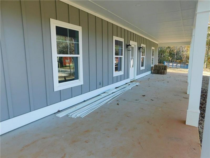 Exterior details and patio area of a home in , Dahlonega (Image 9).