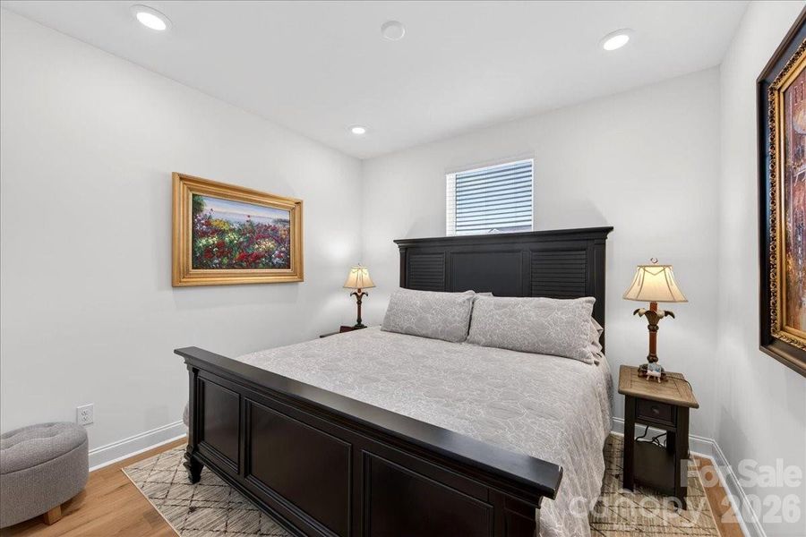 Guest bedroom #1 on the main level.